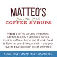 Sugar Free Coffee Syrup, French Vanilla | 6 x 750ml Bottles on Sale