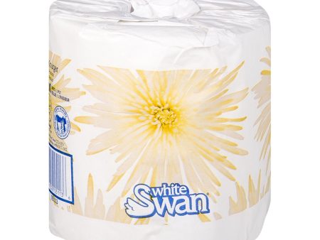 Tissue Toilet Bathroom 1 Ply - 48 x 1000 sh - White Swan - Packaging and Accessories - Restaurant Supplies and Equipment - Canadian Distribution For Cheap