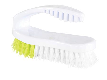 6 Inch Synthetic Iron Handle Scrub Brush - Sold By The Case Cheap