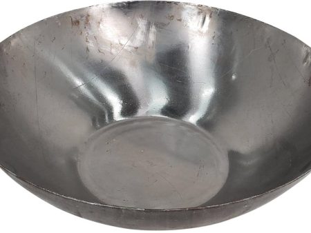 XC - Iron Wok (Kadai) - Flat #18 (48cm) on Sale