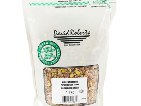 Nut Pistachio Shelled - 2 x 1.5 kg - David Roberts - Restaurant and Foodservice Ingredients - Canadian Distribution Fashion