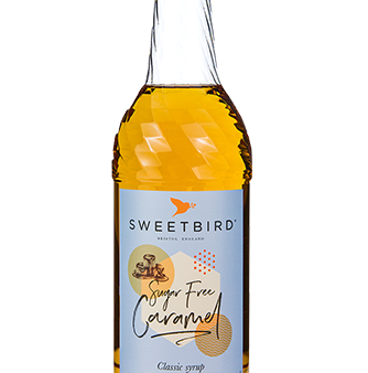 Sweetbird Syrup - Sugar Free Caramel - 6 x 1 L Case - Vegan - Canadian Distribution Online now