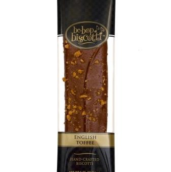 English Toffee - Case of 5 x 12 Individually Wrapped 2.25 oz Biscotti (60 Biscotties per case) For Discount