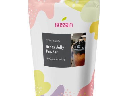 Grass Jelly Concentrated Powder (2.2 Lbs) | Bubble Tea Topping | Bossen Online now