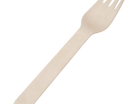 Individually Wrapped Wooden Fork - 1000ct - Foodservice and Restaurant Packaging - Take-out Containers - Canadian Distribution on Sale