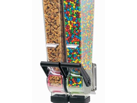 SlimLine Dry Food & Candy Dispenser | Double 2 L For Cheap