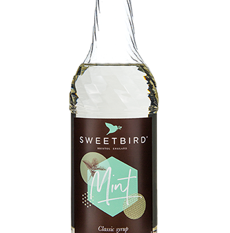 Sweetbird Syrup - Mint - 6 x 1 L Case - Vegan - Canadian Distribution For Discount