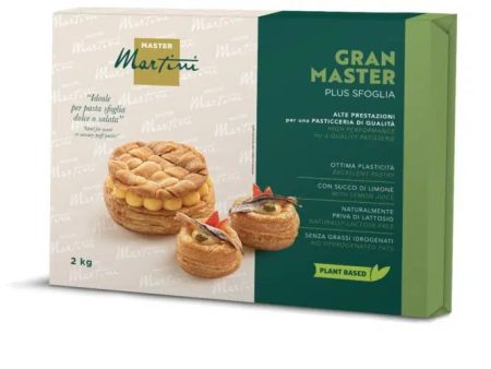 Gran Master Plus Sfoglia Margarine - 10kg Carton - Master Martini Canada - Canadian Distribution For Discount