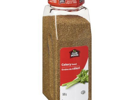 Spice Celery Seed - 12 x 500 g (Case = 1 x 500 g) - Clubhouse - Restaurant and Foodservice Ingredients - Canadian Distribution Supply