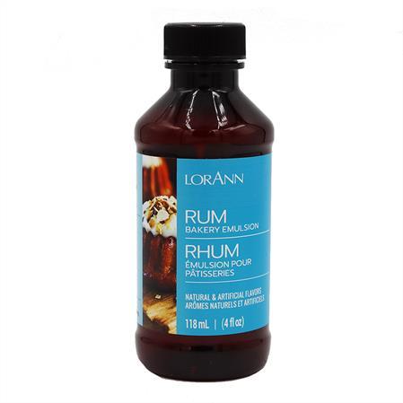 Rum Bakery Emulsion - 4 oz. - 16 oz. - 1 Gallon - 5 Gallons - Bakery Emulsions Canada Cheap