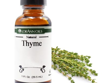 Thyme Oil Flavoring - Food Grade Essential Oils - Aromatherapy - 1 oz., 16 oz. For Discount