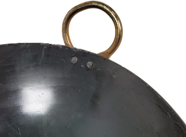 XC - Iron Wok (Kadai) - Flat Bottom #12 (30cm) Supply