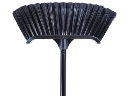 14 Inch Spartan Premium Curved Magnetic Broom With 48 Inch Metal Handle - Sold By The Case Online now