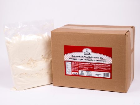 Buttermilk & Vanilla Pancake Mix - Case of 6 x 5 Lb. - Simply Add Water - Product of Canada Fashion