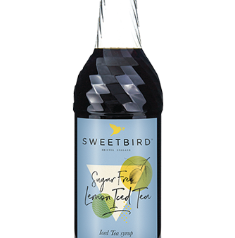 Sweetbird Syrup - Sugar Free Lemon Iced Tea - 6 x 1 L Case - Vegan - Canadian Distribution Cheap