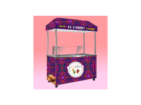 Fully Branded Custom Mobile Cart for Mini Donuts, Hot Dogs, Tacos, Churros, Pizza & More | Free Delivery Across Canada and the USA | Cart Model MPF-XT By Masterpiece Foods | 🍁 Built in Canada For Cheap