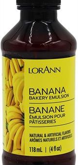 Banana Bakery Emulsion - 4 oz. - 16 oz., 1 Gallon, 5 Gallons - Bakery Emulsions Canada For Discount