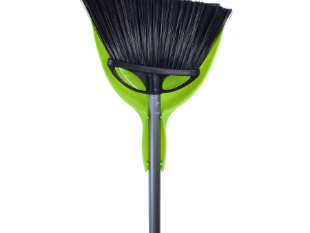 10 Inch Angle Broom With 9 Inch E-Z Clean Dustpan Combo - Sold By The Case Hot on Sale