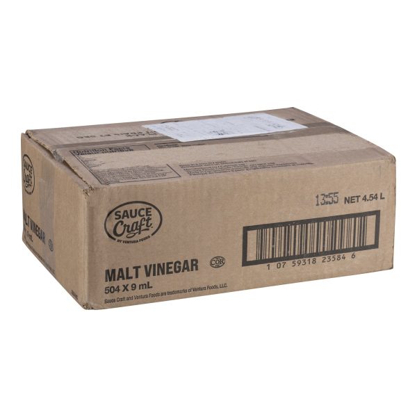 Vinegar Malt - 504 x 9 mL - Sauccft - Restaurant and Foodservice Ingredients - Canadian Distribution Supply