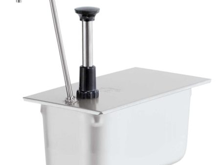 1 3-Size Pan Pump, Tall Spout - Stainless Steel Online Hot Sale