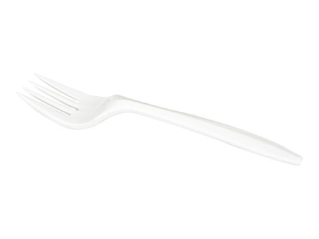 Fork Plastic Polypropylene White Medium Weight - 1000 count - Prairie Packagi - Packaging and Accessories - Restaurant Supplies and Equipment - Canadian Distribution Sale