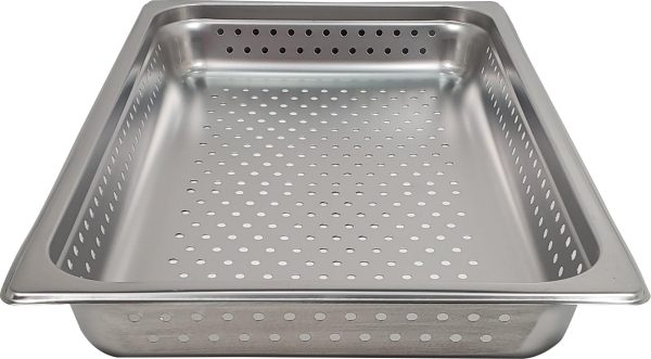 Steam Pan - Perforated - 1 1 Size - 2.5  Deep For Sale