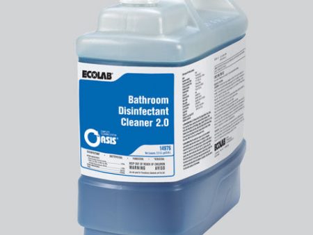 Cleaner Disinfectant Bathroom - 2 x 2 L - Ecolab - Packaging and Accessories - Restaurant Supplies and Equipment - Canadian Distribution Fashion