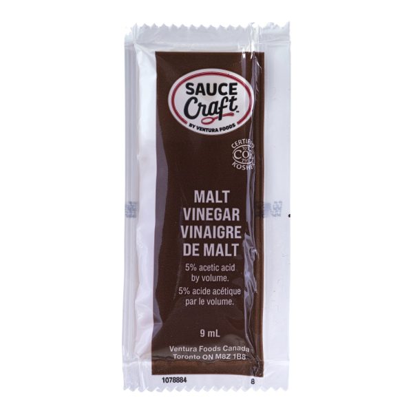 Vinegar Malt - 504 x 9 mL - Sauccft - Restaurant and Foodservice Ingredients - Canadian Distribution Supply