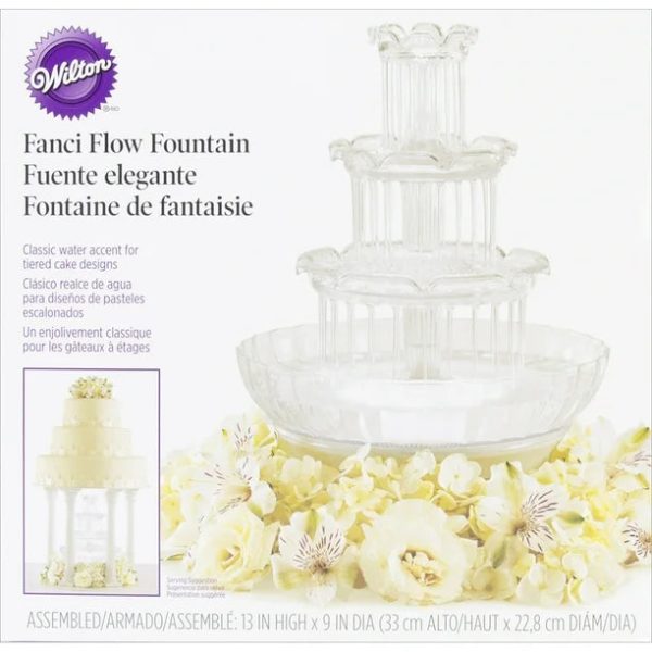 3 Tier Fancy Flow Fountain | Wilton Canada | Classic Water Accent for Tiered Cake Designs For Cheap