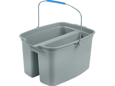 15 Qt Double Bucket Utility Pail - Sold By The Case For Cheap