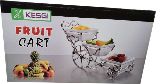 XC - Kesgi - Fruit Trolley SS - LS-ST05 For Sale