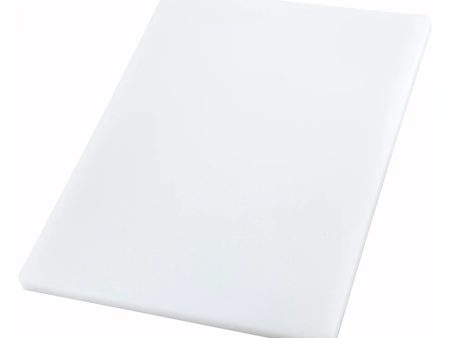 White Cutting Board - 12  x 18  x 1  - CBXH-1218 - Winco Hot on Sale