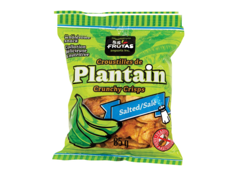 SS-Frutas | Plantain Crunchy Crisps Chips Salted | 85 g X 50 | Box For Cheap