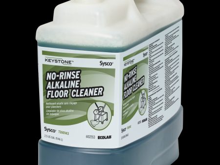 Cleaner Floor Alkaline No Rinse - 1 x 2.5  gallon - Keystone Produc - Packaging and Accessories - Restaurant Supplies and Equipment - Canadian Distribution on Sale