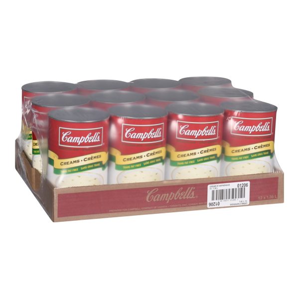 Soup Cream Of Asparagus - 12 x 1.36 L - Campbell s Soup - Restaurant and Foodservice Ingredients - Canadian Distribution Cheap