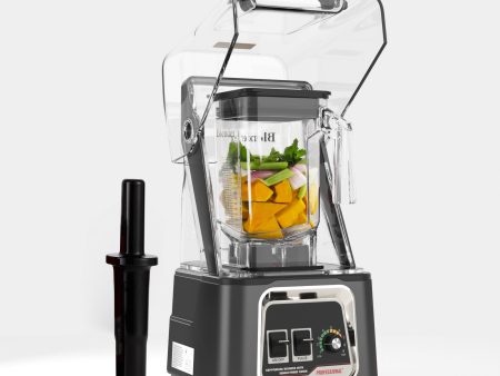 CRANDDI Quiet Blender K80, Removable Cover, Grey Online Sale