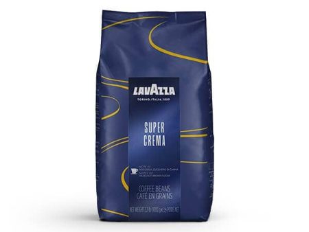 Espresso Super Crema Whole Beans - 6 x 1KG - Lavazza Coffee Canada Cheap