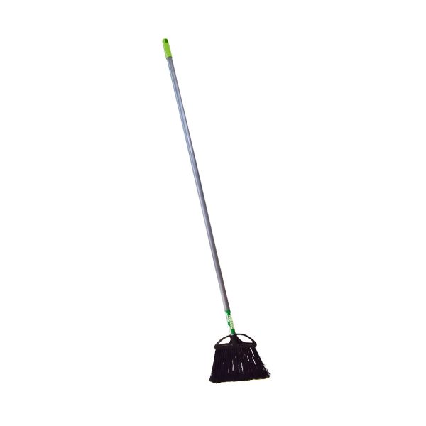 12 Inch Large Angle Broom Wtih 48 Inch Metal Handle - Sold By The Case Sale