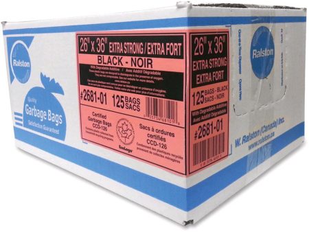 Bag Garbage Eco Perforated 26 x 36 Clear - 1 x 250 count - Ralston Purina - Packaging and Accessories - Restaurant Supplies and Equipment - Canadian Distribution Online Sale