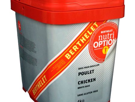 Stock Base Chicken Nutrioption - 1 x 4 kg - Nutri Option - Restaurant and Foodservice Ingredients - Canadian Distribution Online now