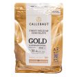 CALLEBAUT - GOLD WHITE CHOCOLATE CALLETS CARAMEL TASTE 4x2.5 KG - Barry Callebaut Canadian Distribution Online Sale