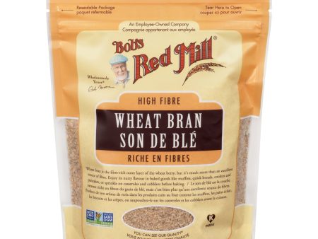 Wheat Bran - 4 x 227 g - Bob s Red Mill - Restaurant and Foodservice Ingredients - Canadian Distribution For Sale