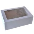 Cake Box with Window - 10  x 14  x 5  - 25 Pack For Cheap