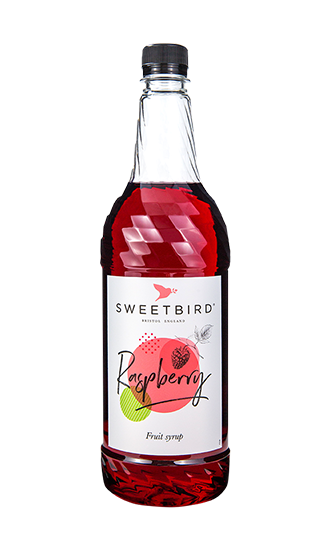 Sweetbird Syrup - Raspberry - 6 x 1 L Case - Vegan - Canadian Distribution For Discount