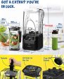 CRANDDI Commercial Quiet Blender K90 Black Cheap