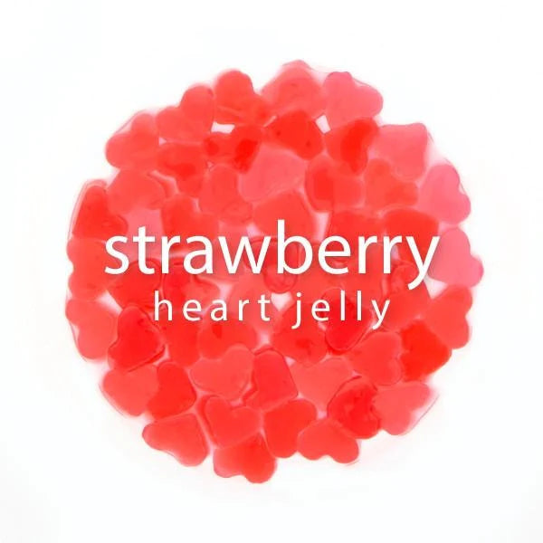 Strawberry Heart Jelly | Coconut Jelly | Multi-Use | Bubble Tea Topping | Ice Cream Topping | Foodservice Canada Cheap