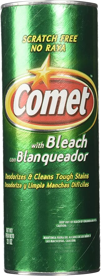 Comet Brand - Cleaning Powder With Bleach - 24x400 GR - Canadian Distribution For Discount