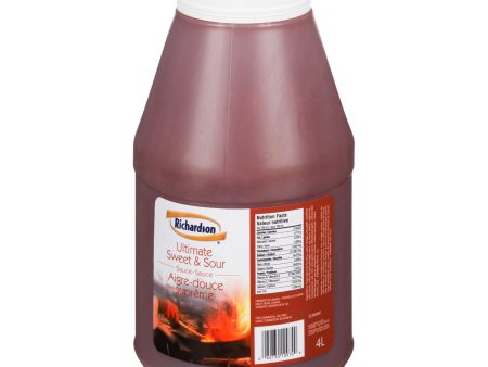 Sauce Sweet & Sour Ultimate - 2 x 4 L - Richardson - Restaurant and Foodservice Ingredients - Canadian Distribution For Discount