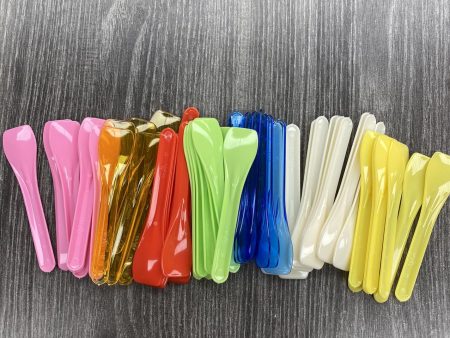 Gelato, Ice Cream, Frozen Dessert Spoons, 9CM (Mix color) 5000 pcs - Item #M004055 For Cheap