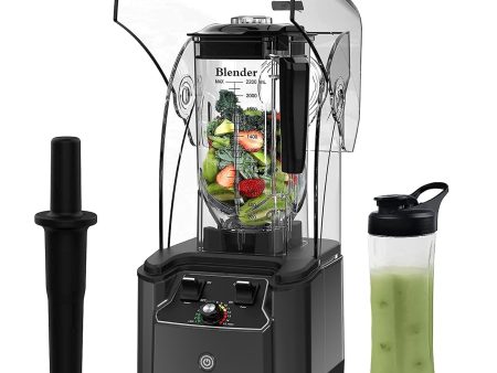 CRANDDI Commercial Quiet Blender K90 Grey Supply